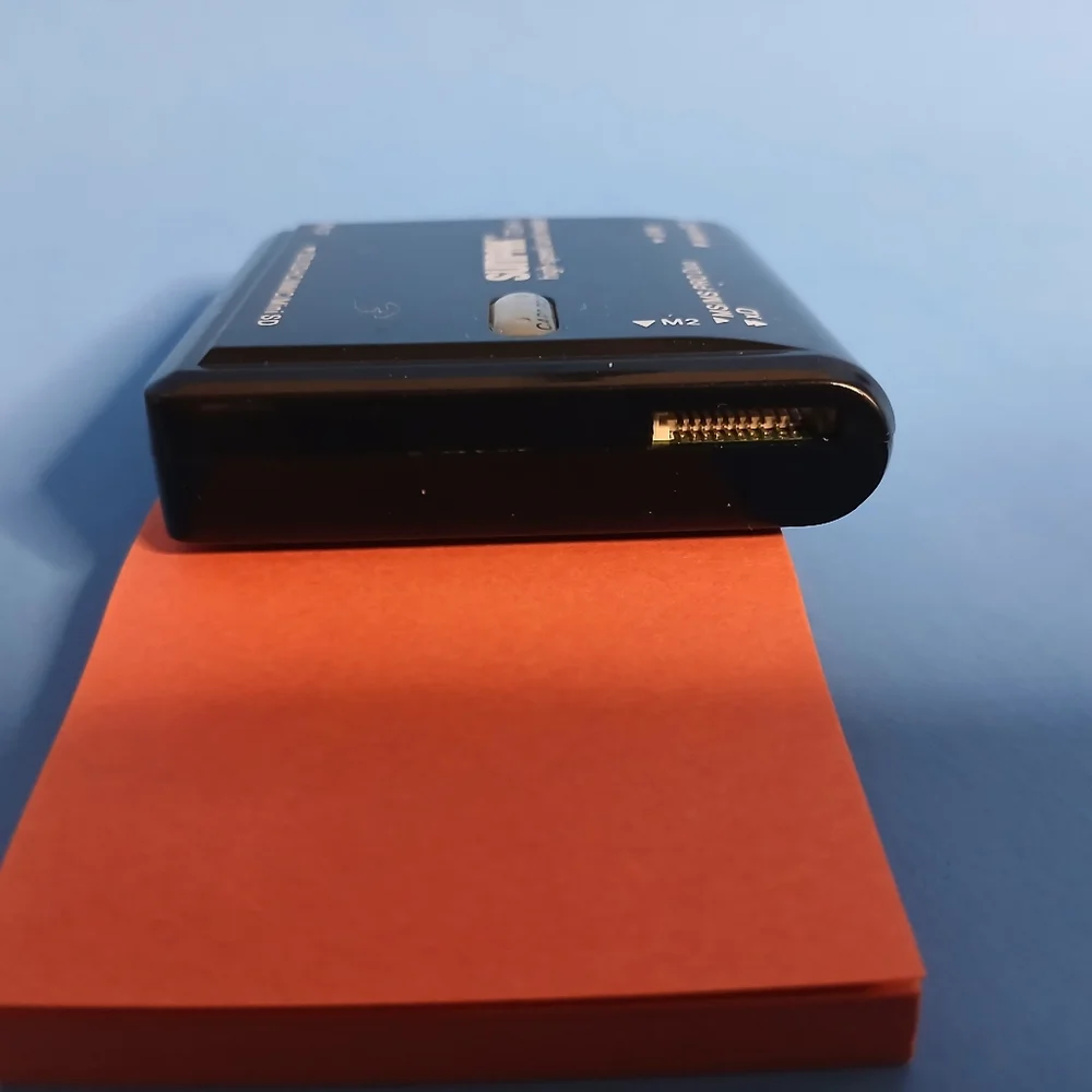 Black 72-in-1 High-Speed Card Reader